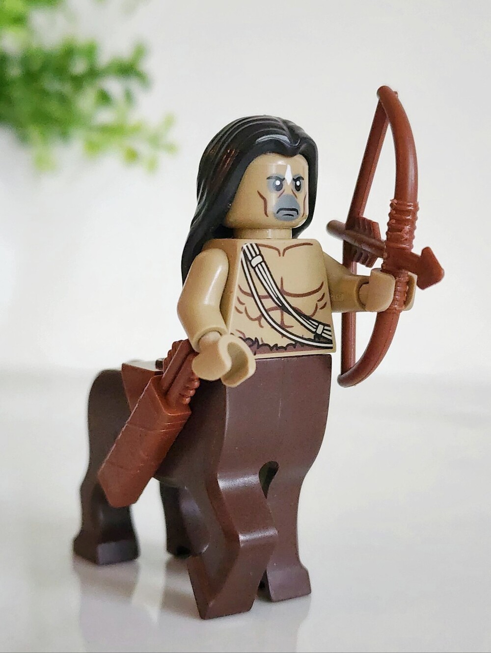 🏹 Rare Authentic LEGO Harry Potter Centaur Minifigure w/Bow & Quiver Horse 2019